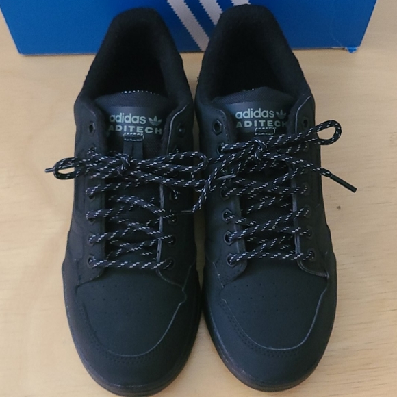 Adidas Continental 80 TRIPLE BLACK (FV4631) - Picture 2 of 8